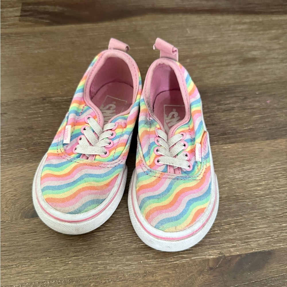 Vans Kids Rainbow Wave Sneakers